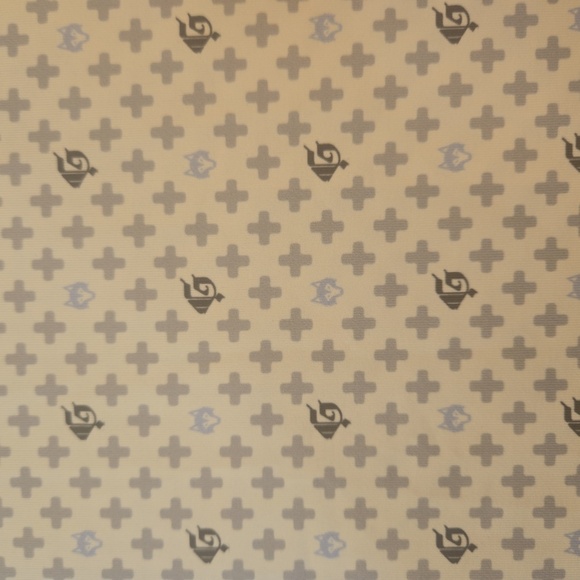 Greyson Performance Logo Print Golf Polo White Gray Blue Mens Size Large - Picture 2 of 7